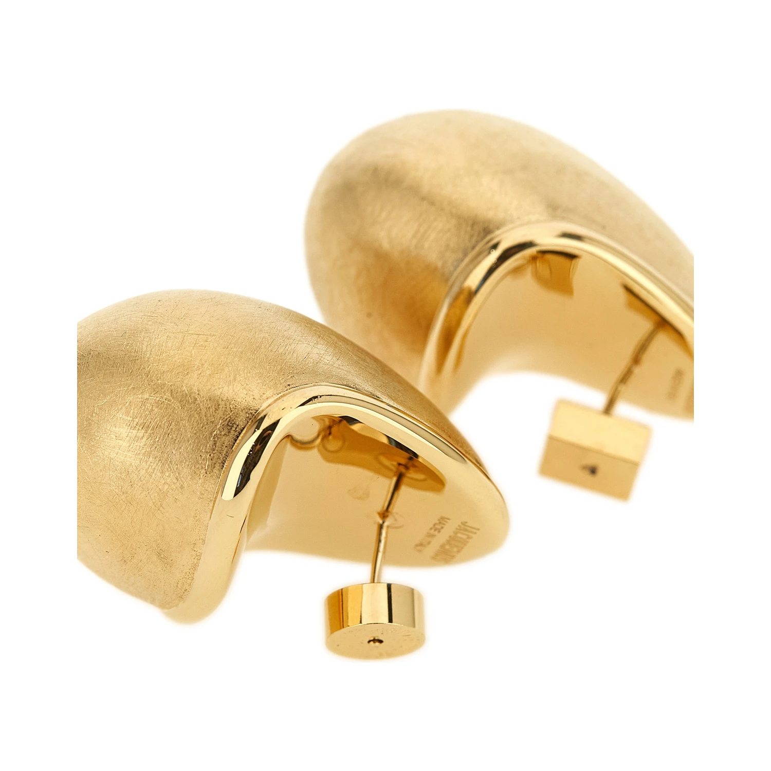 Gold Copper Earrings