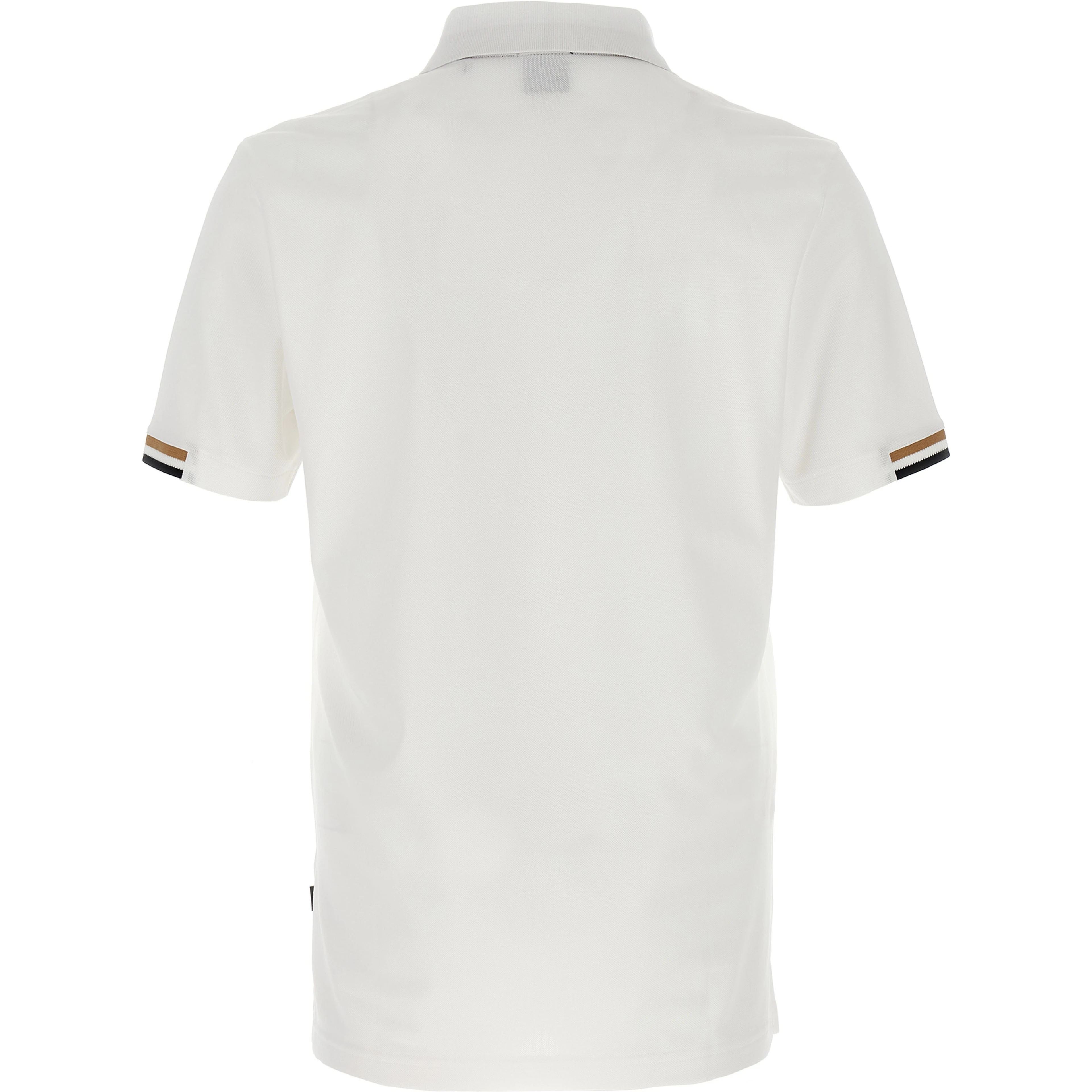 White Cotton Polo Shirt