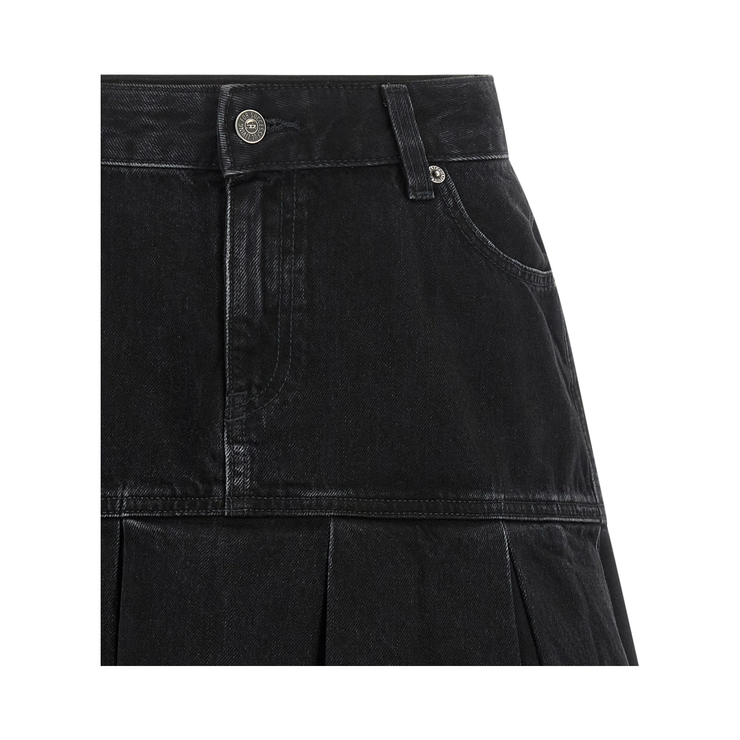 Blue Cotton Long Skirt