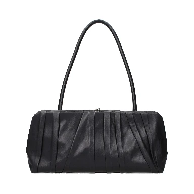 Black Leather Shoulder Bag