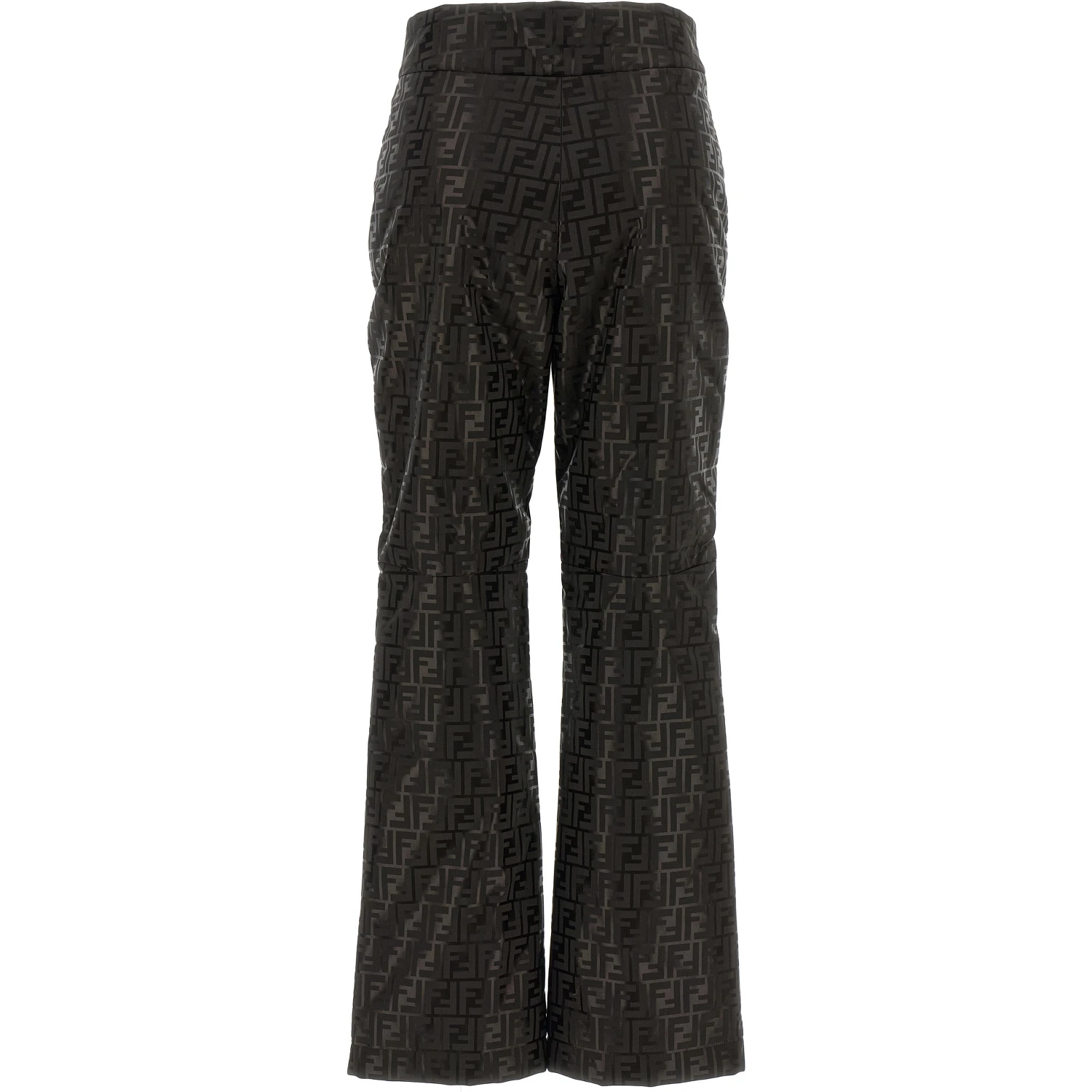 Brown Cotton Athletic Pants