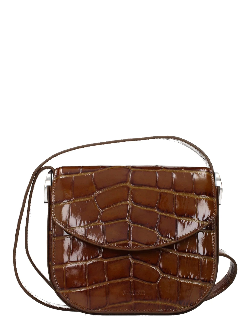 Brown Leather Crossbody Bag