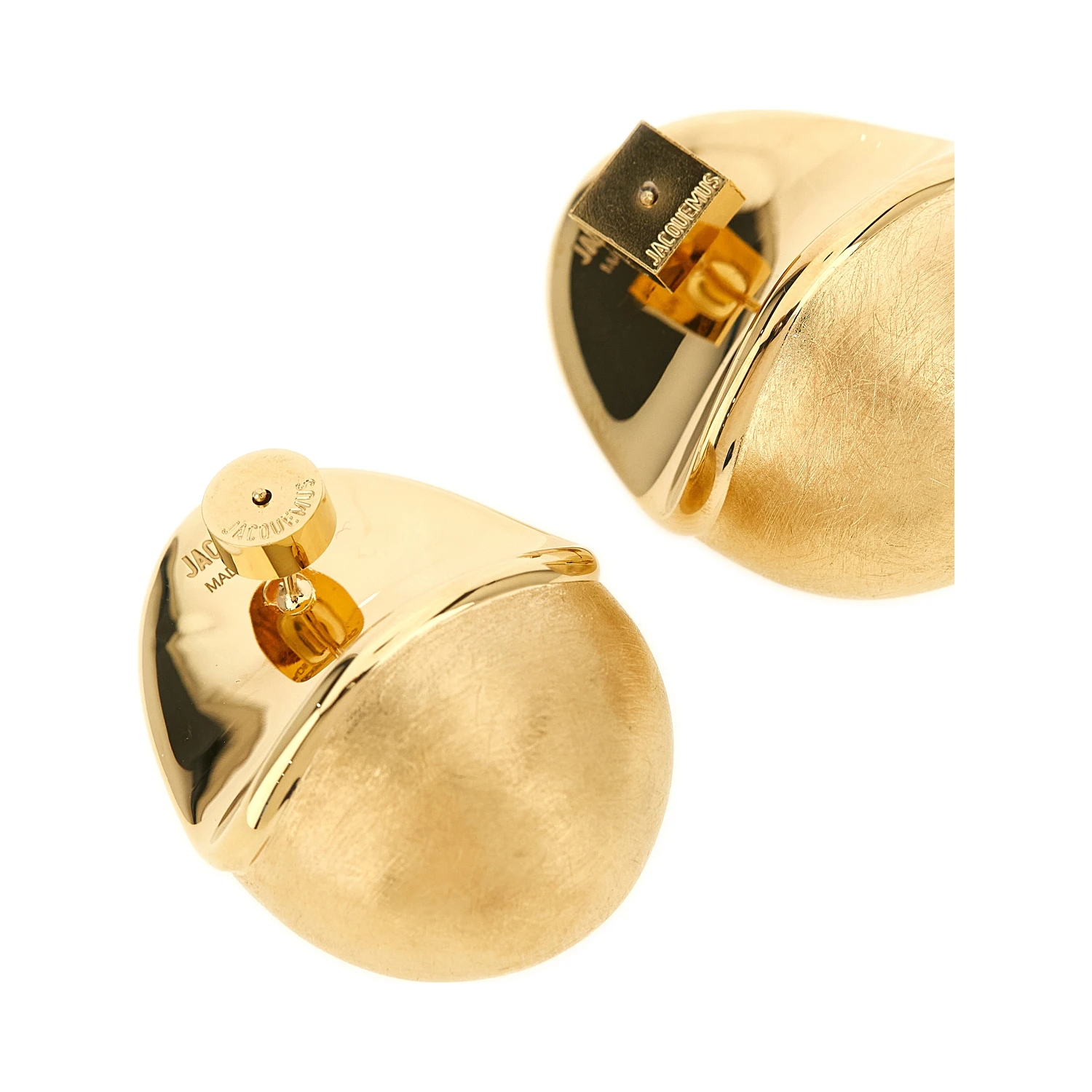 Gold Copper Earrings