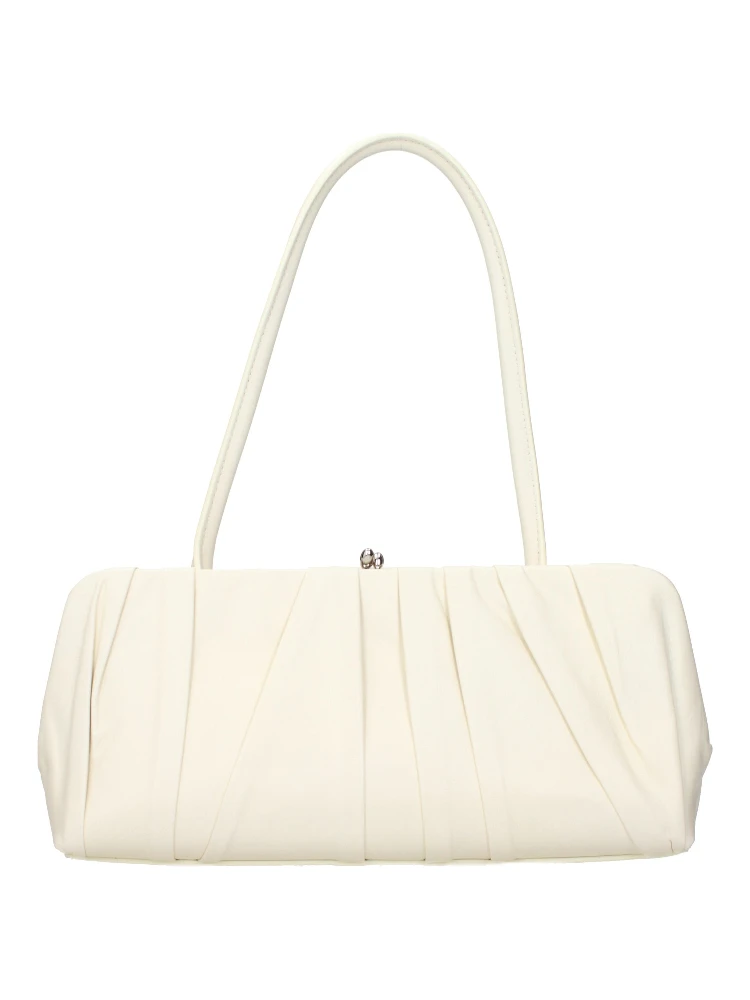 White Leather Shoulder Bag