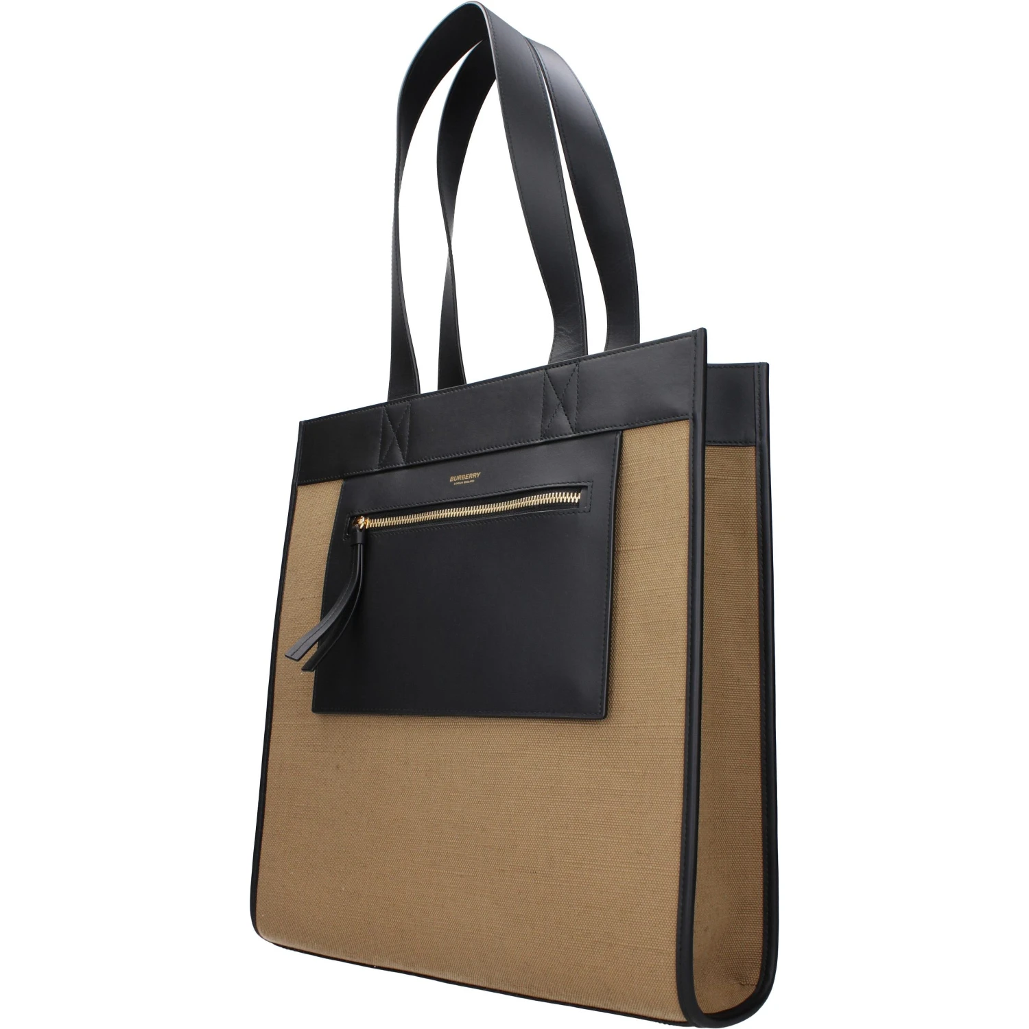 Brown Fabric Shoulder Bag