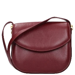 Red Leather Crossbody Bag