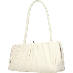 White Leather Shoulder Bag