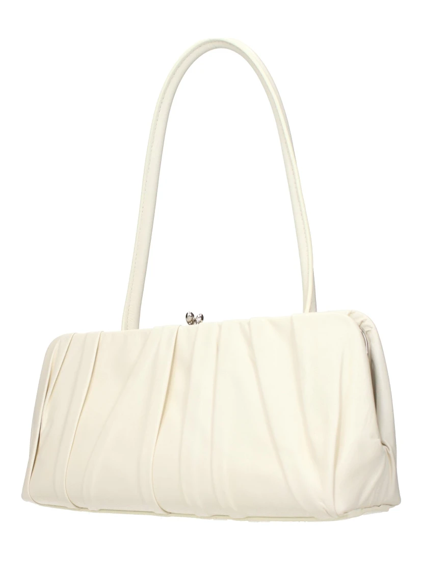 White Leather Shoulder Bag