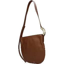 Brown Leather Crossbody Bag