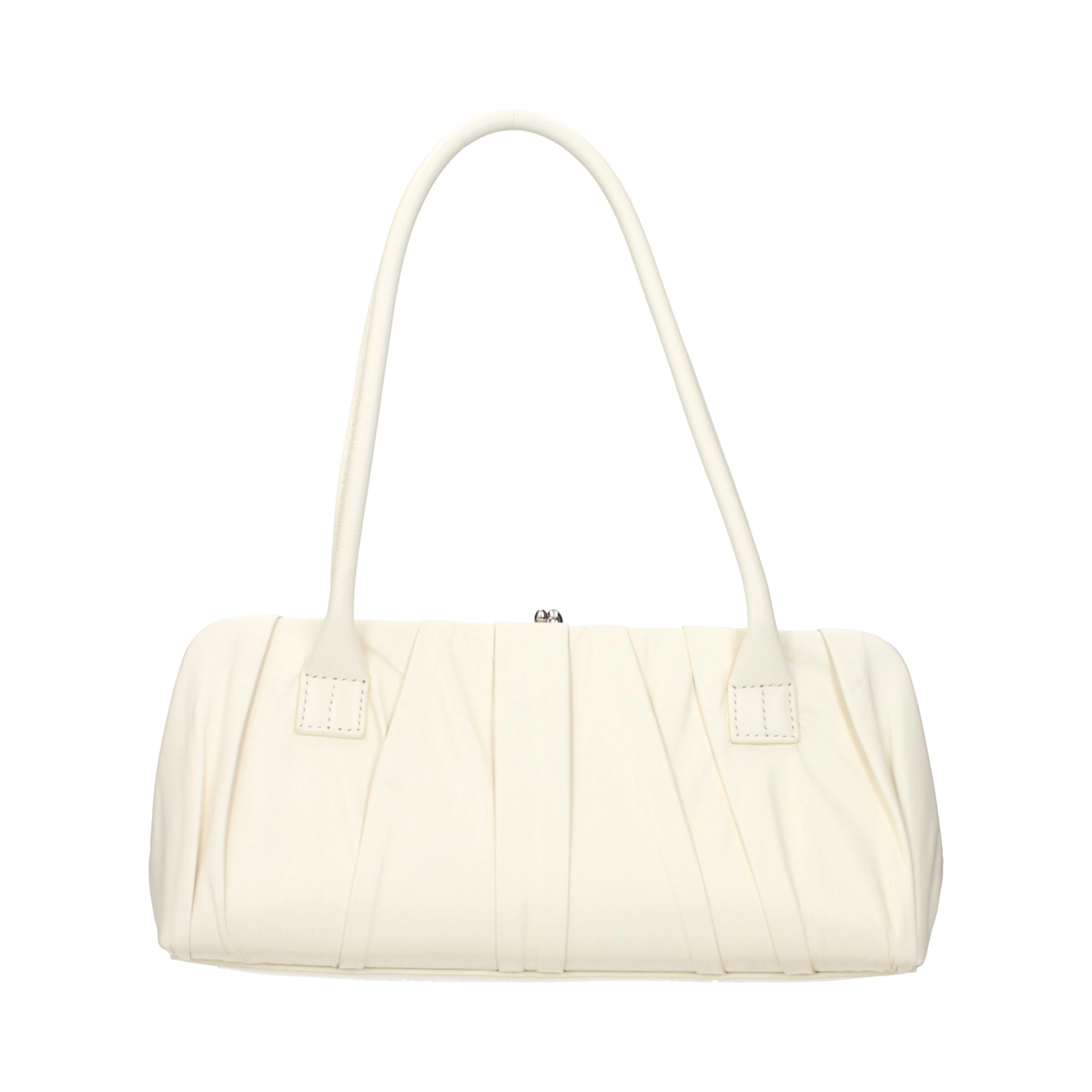 White Leather Shoulder Bag