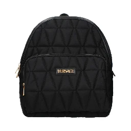 Black Fabric Backpack