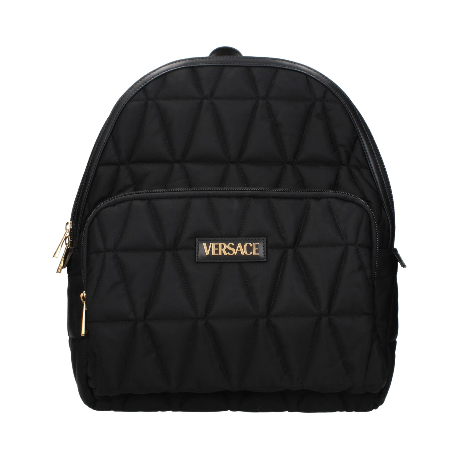 Black Fabric Backpack