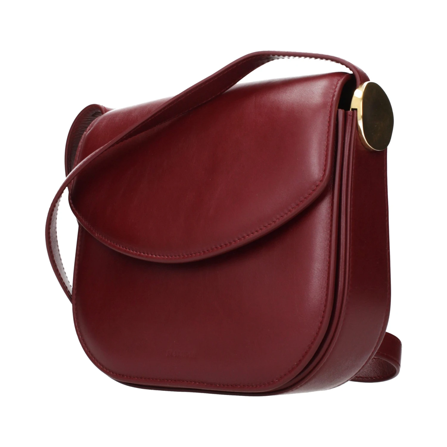 Red Leather Crossbody Bag