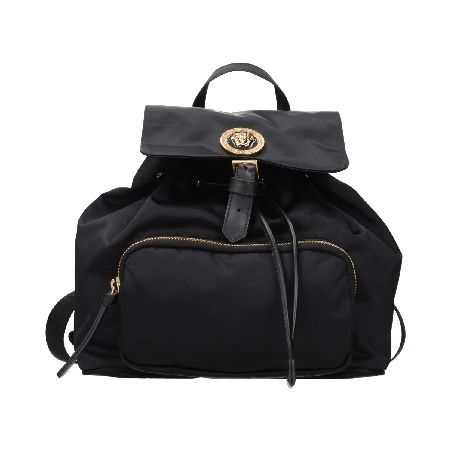 Black Fabric Backpack