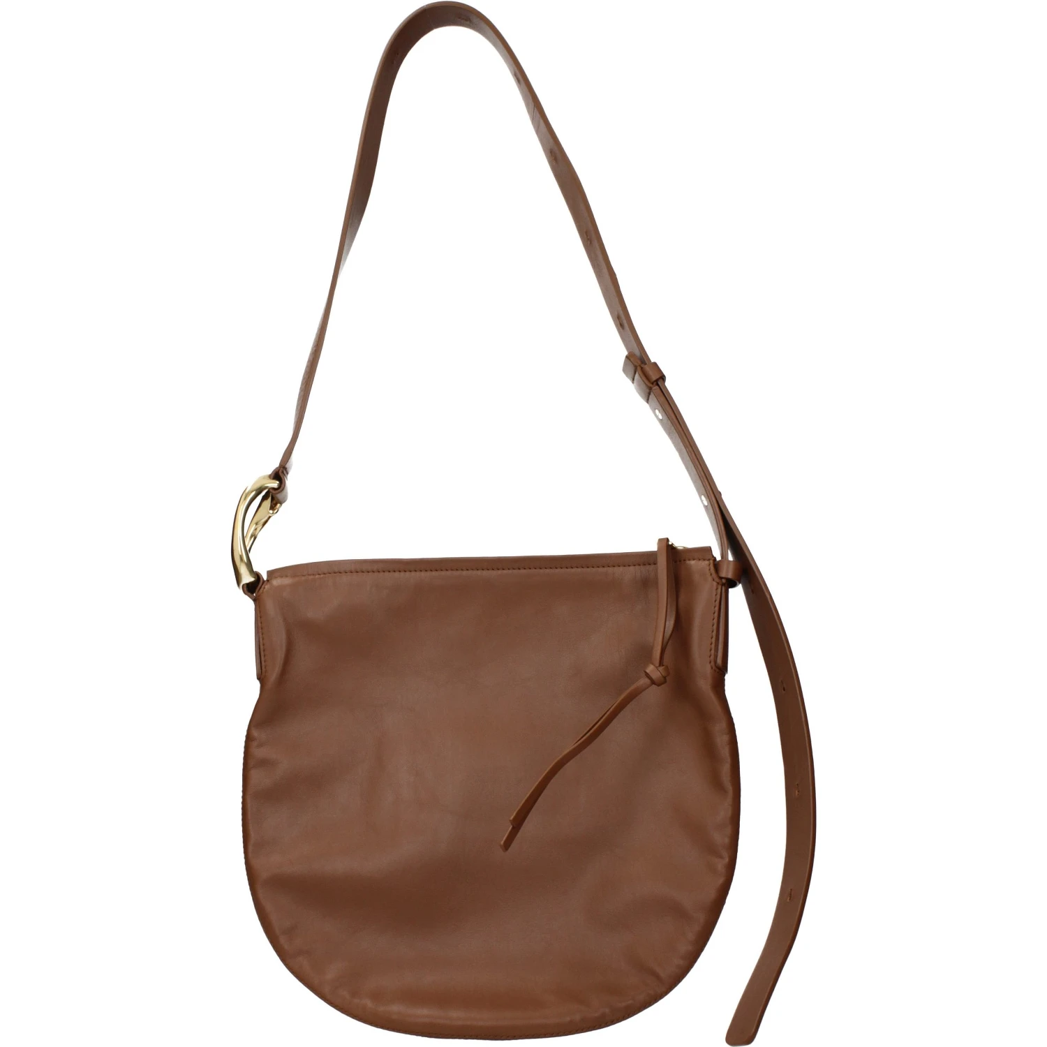 Brown Leather Crossbody Bag