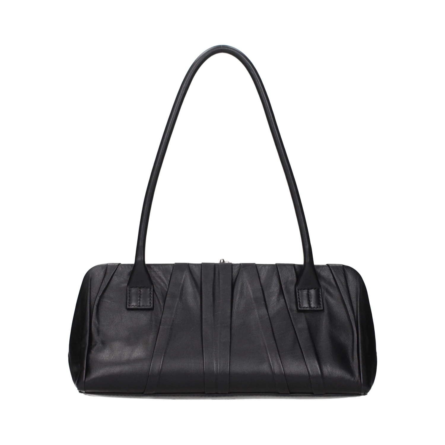 Black Leather Shoulder Bag