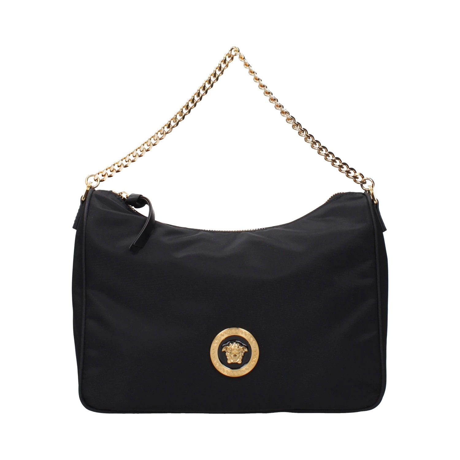 Black Fabric Handbag
