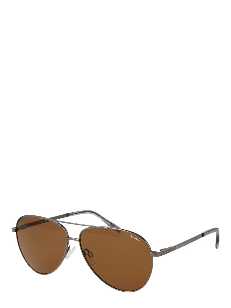 Gray Metal Sunglasses