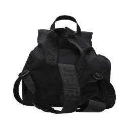 Black Fabric Backpack
