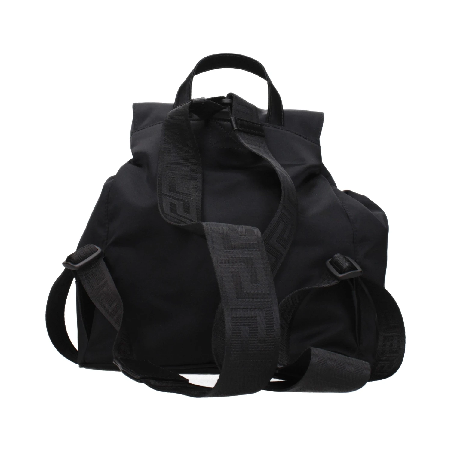 Black Fabric Backpack