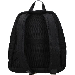 Black Fabric Backpack