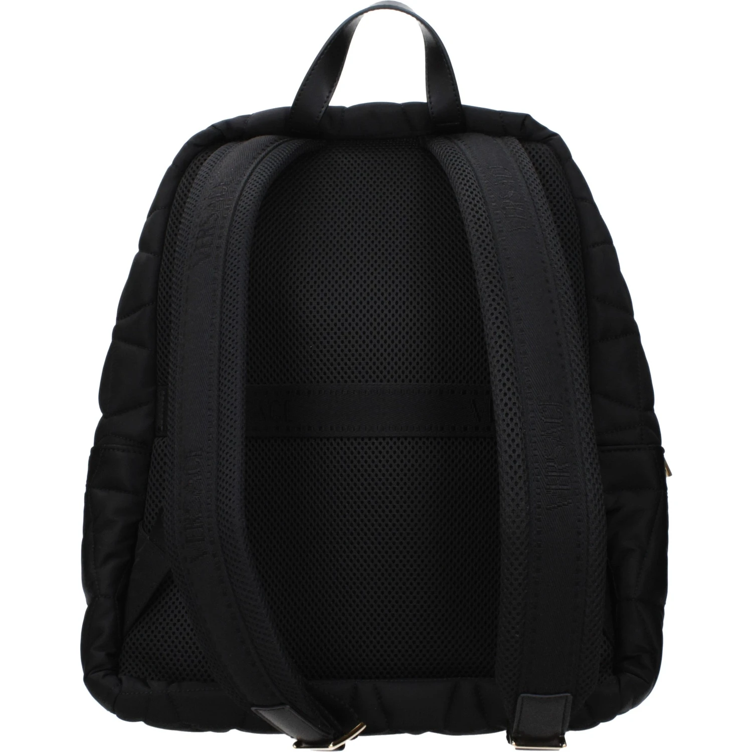 Black Fabric Backpack