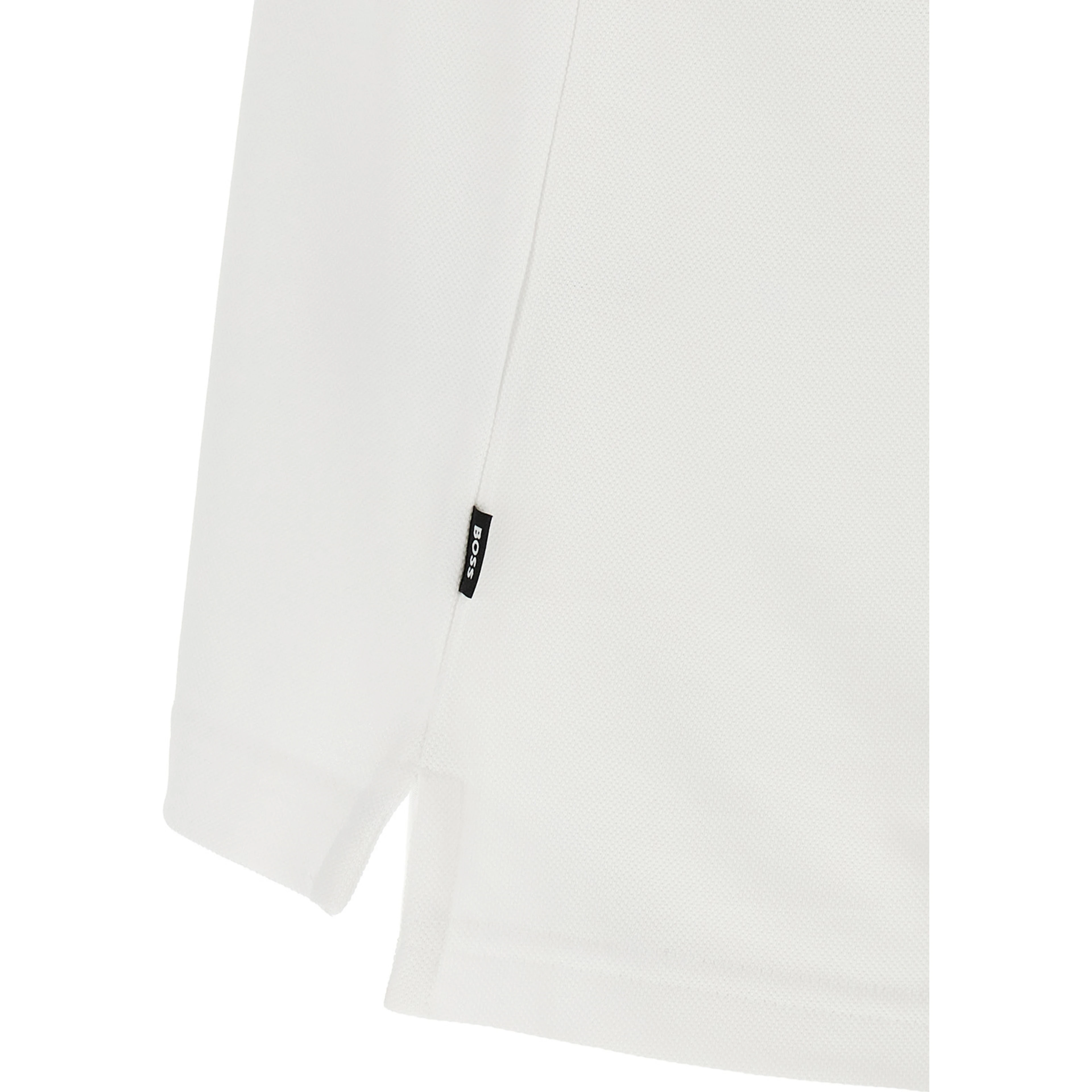 White Cotton Polo Shirt