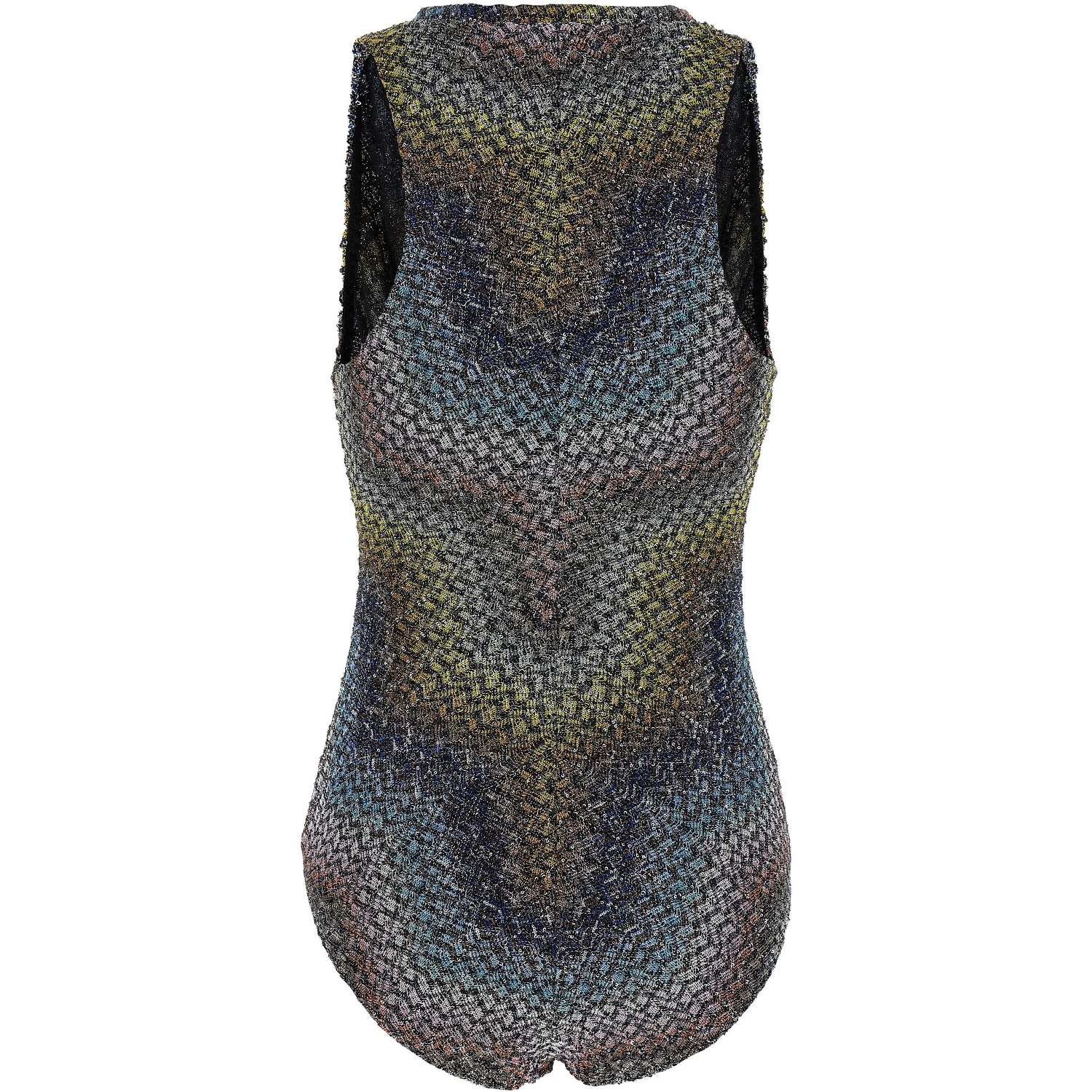 Multicolor Viscose One-Piece Swimsuit