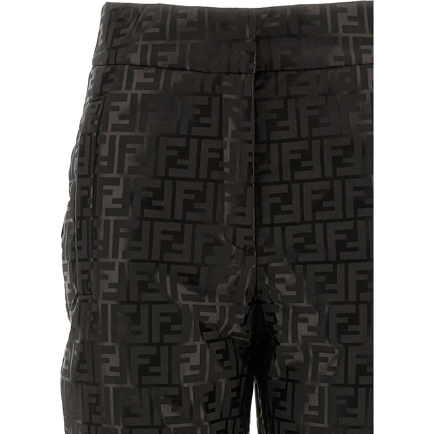 Brown Cotton Athletic Pants