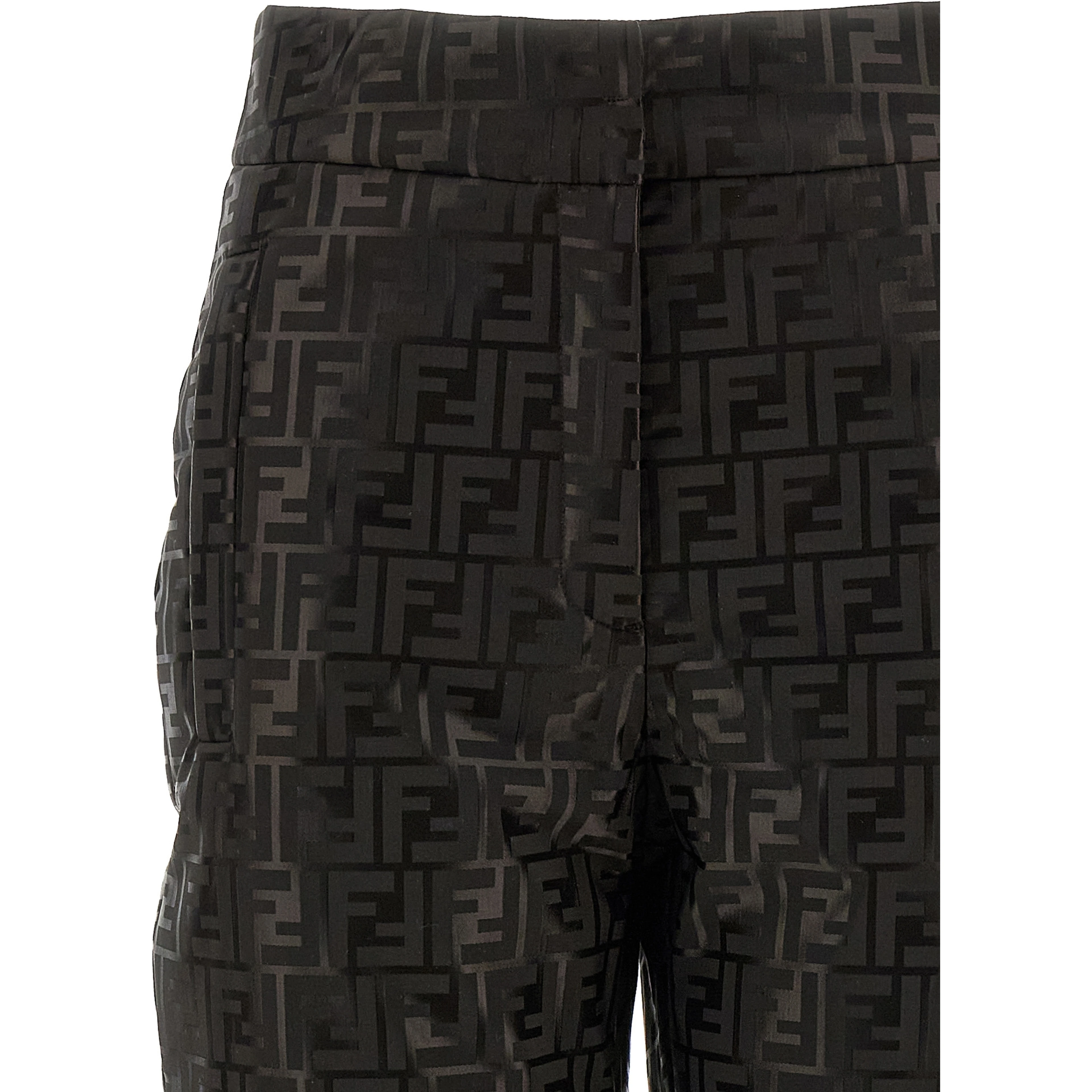 Brown Cotton Athletic Pants