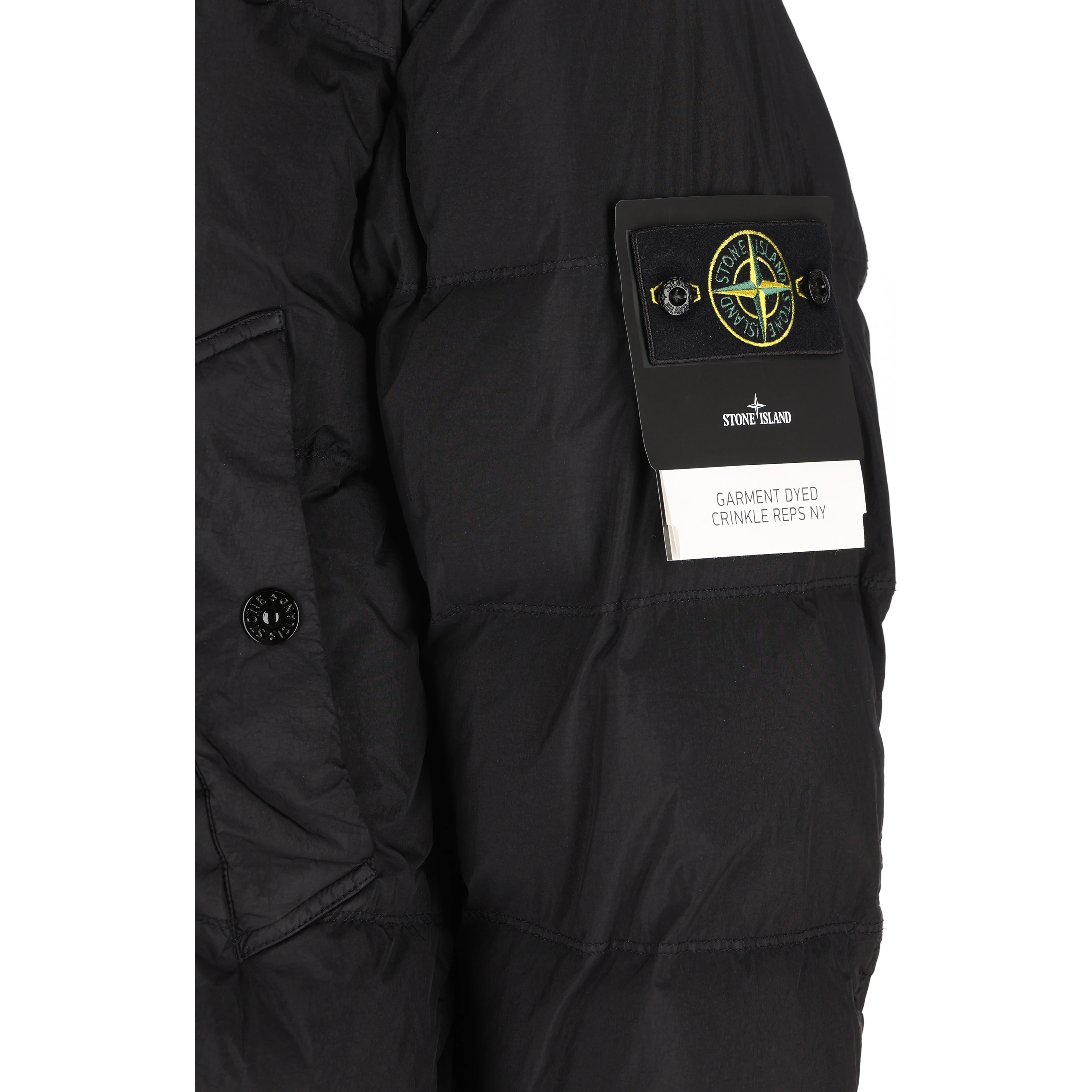 Stone Island Coats Black