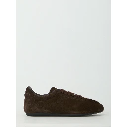 Low-top suede sneakers