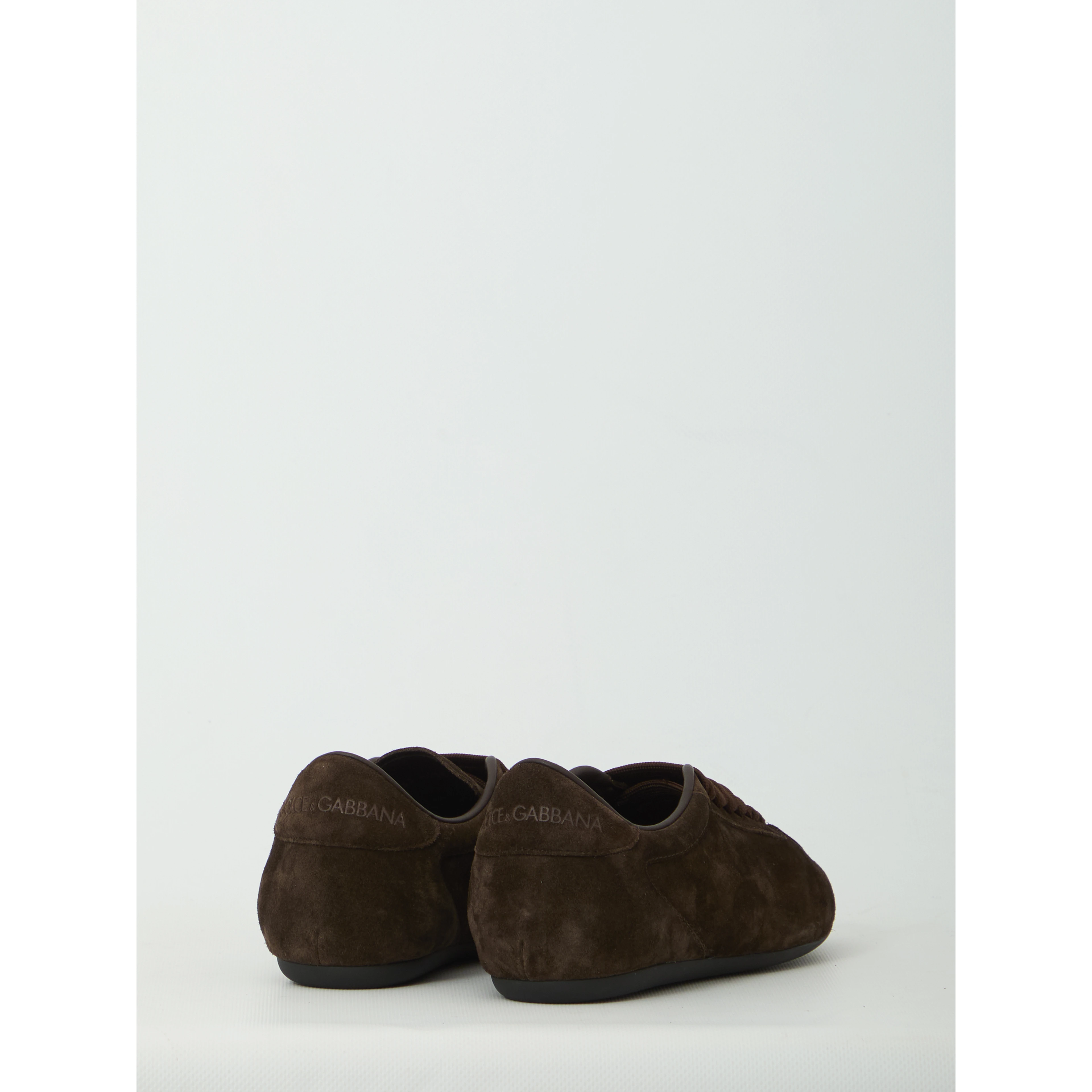Low-top suede sneakers