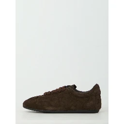 Low-top suede sneakers