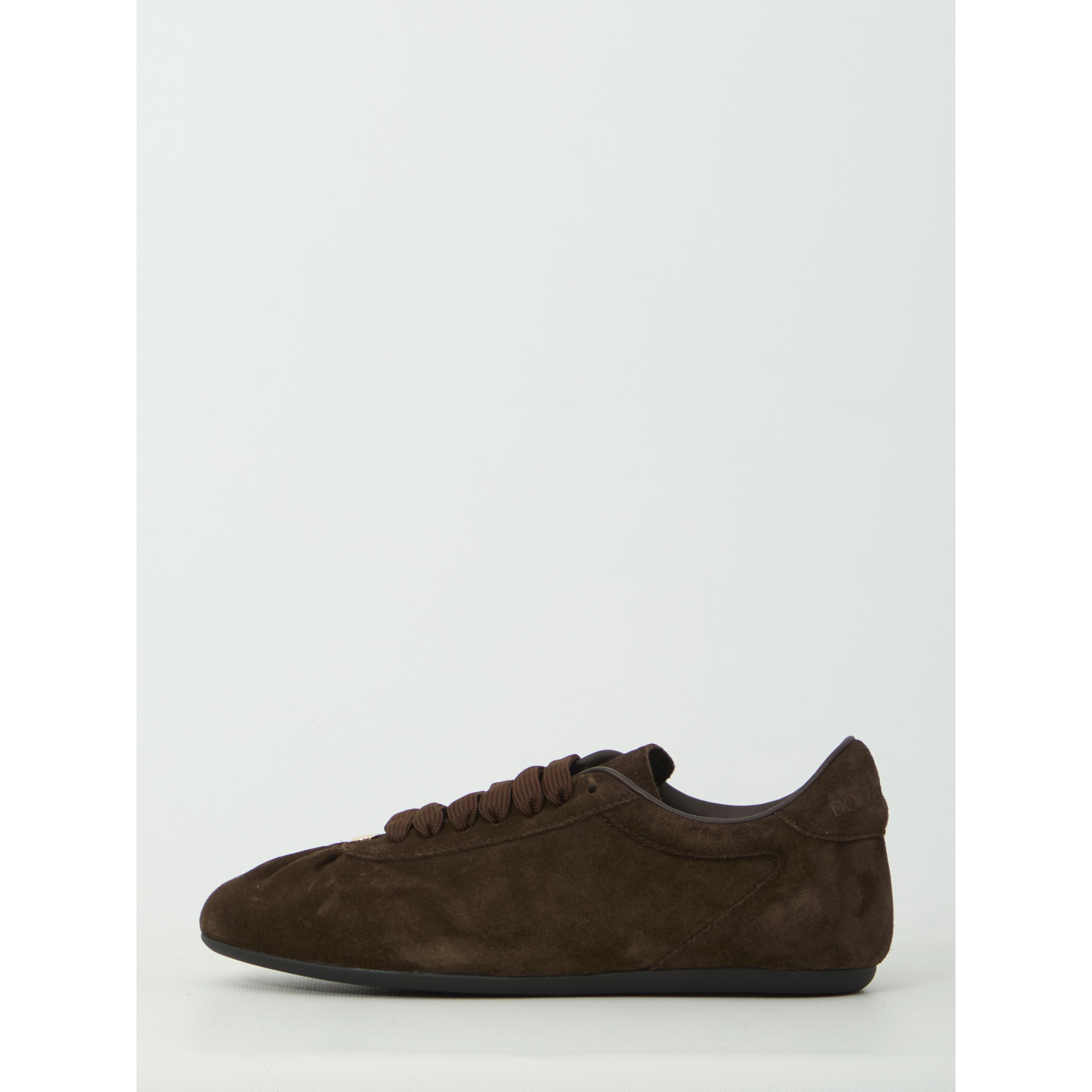 Low-top suede sneakers