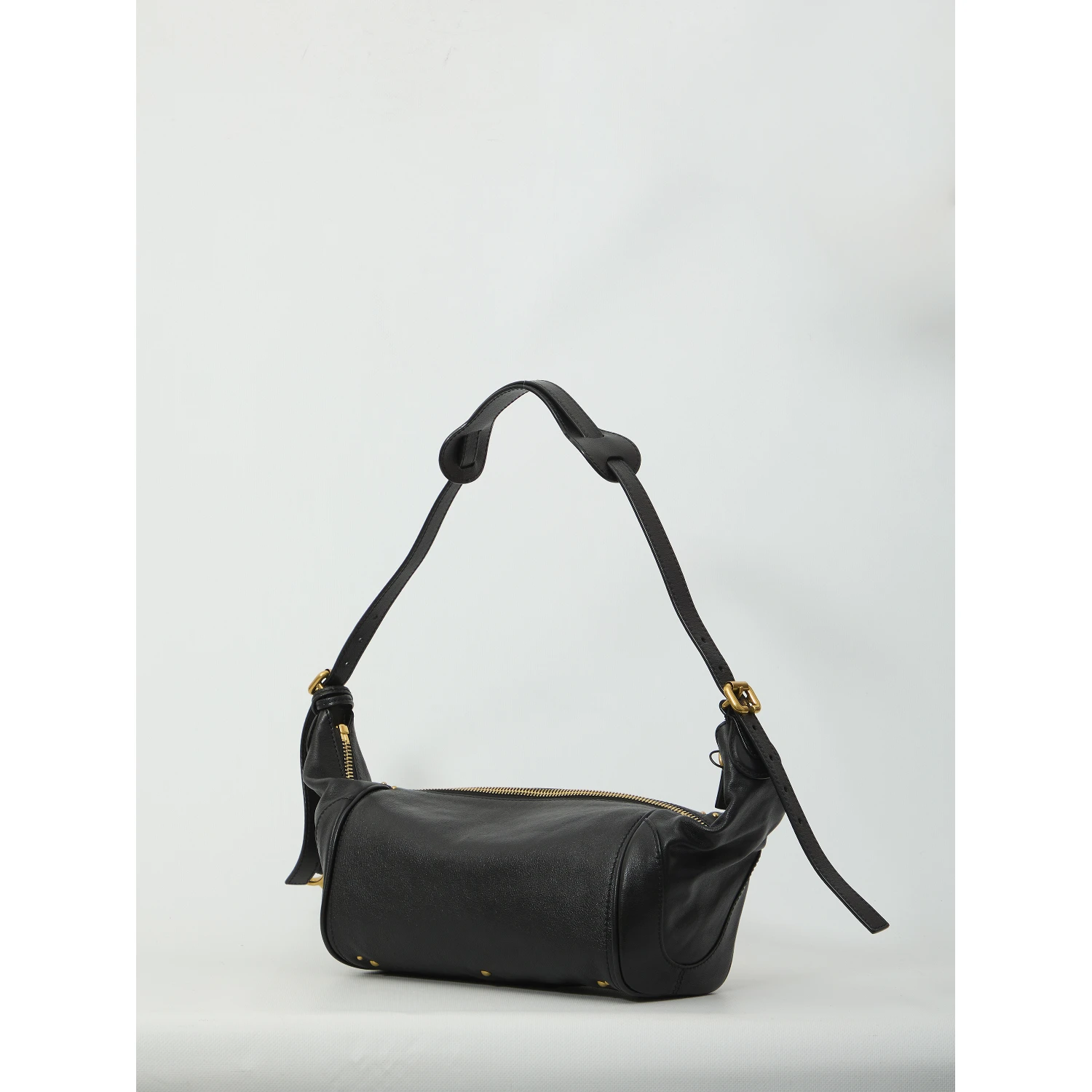 Grained leather Paddington crossbody bag