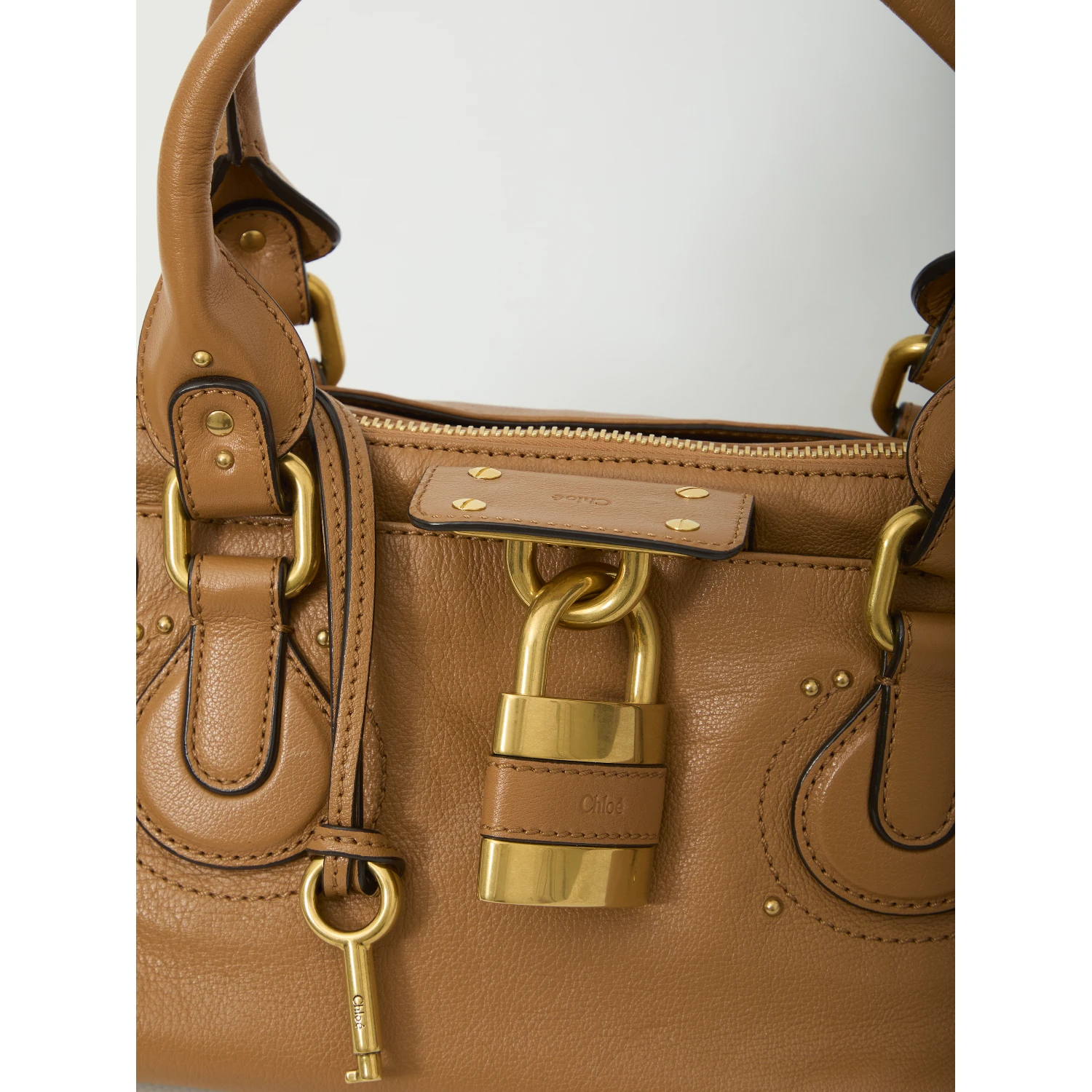 Paddington grained leather bag