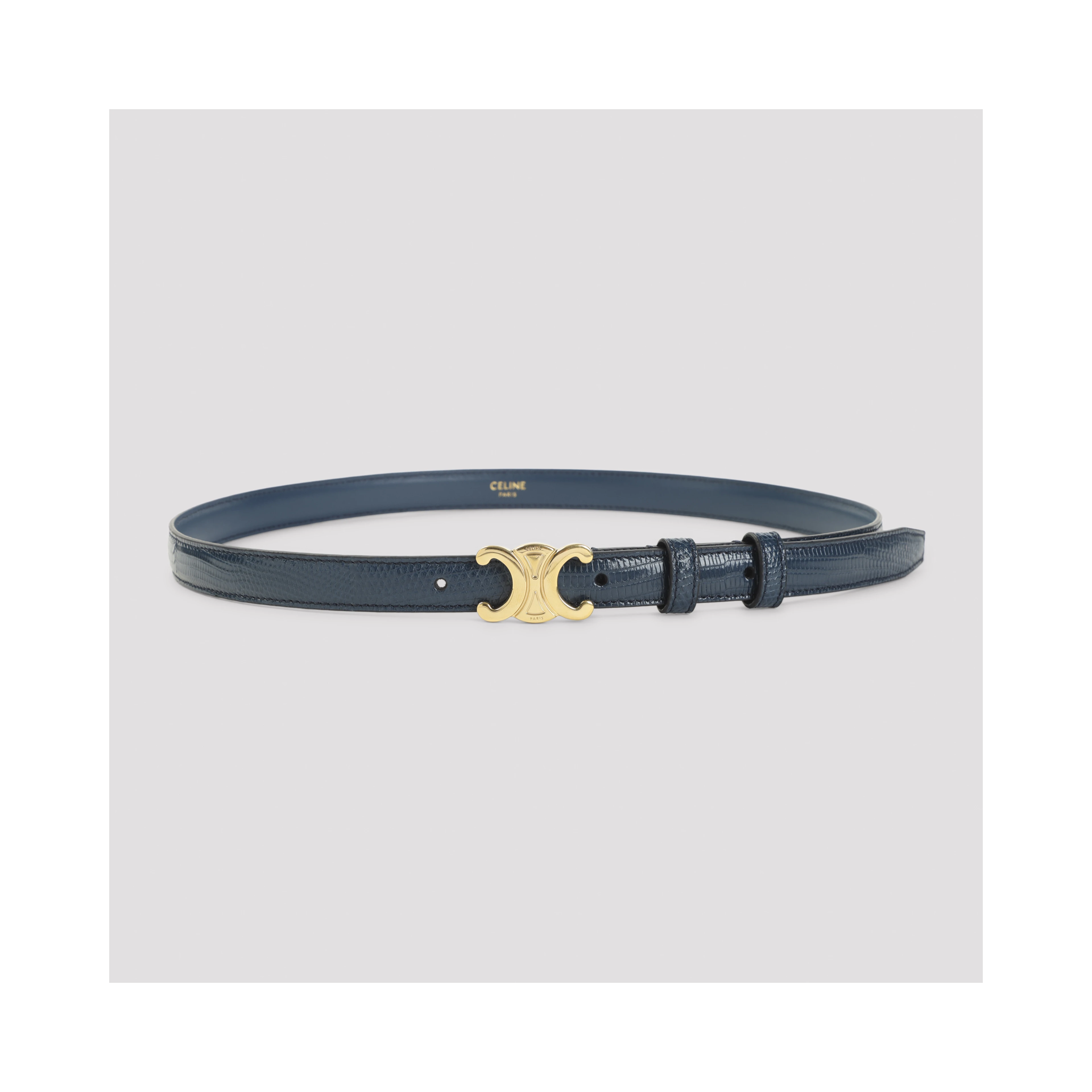 Celine Triomphe Leather Belt