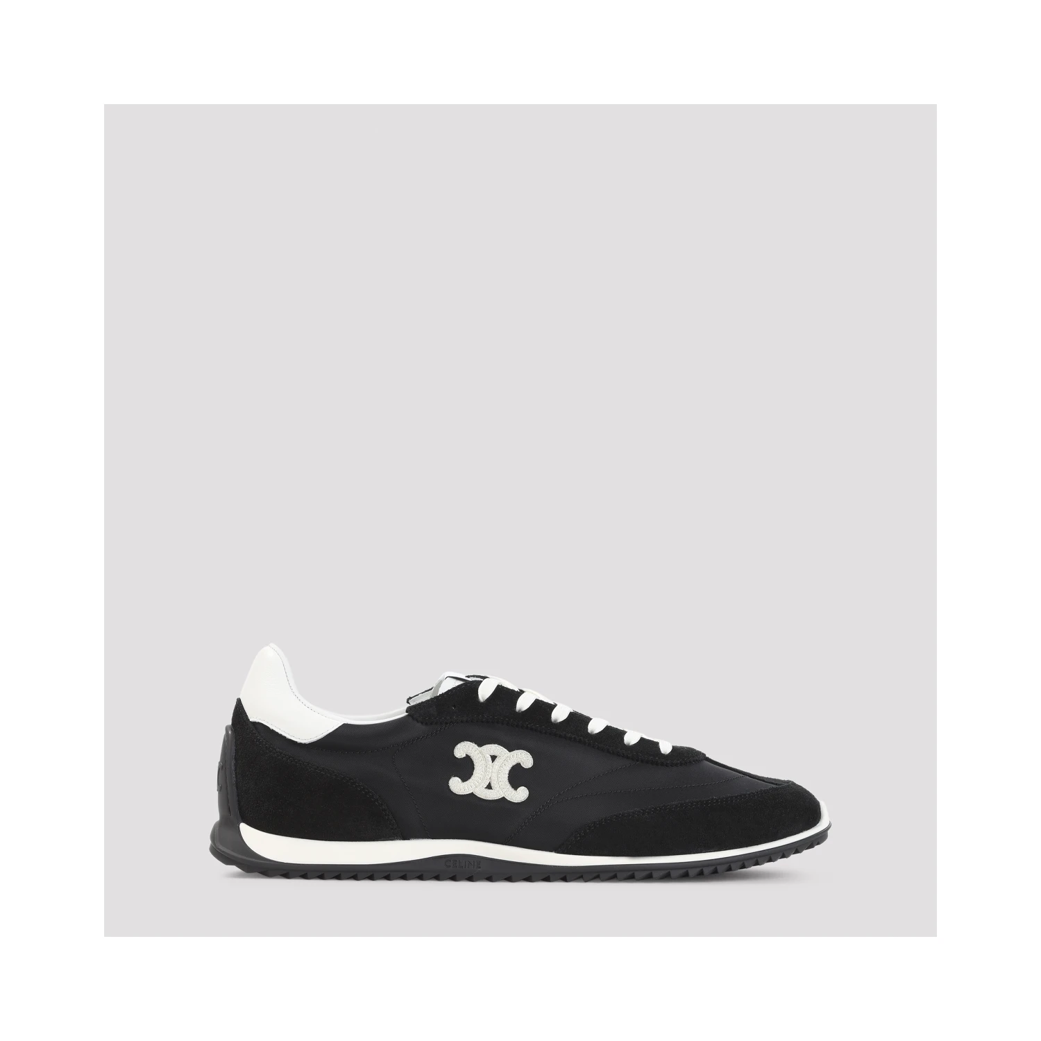 Celine Low Lace-up Sneakers With Triomphe