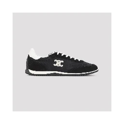 Celine Low Lace-up Sneakers With Triomphe