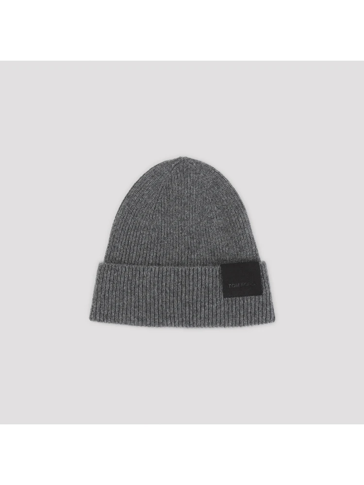 Tom Ford Ribbed Cashmere Hat