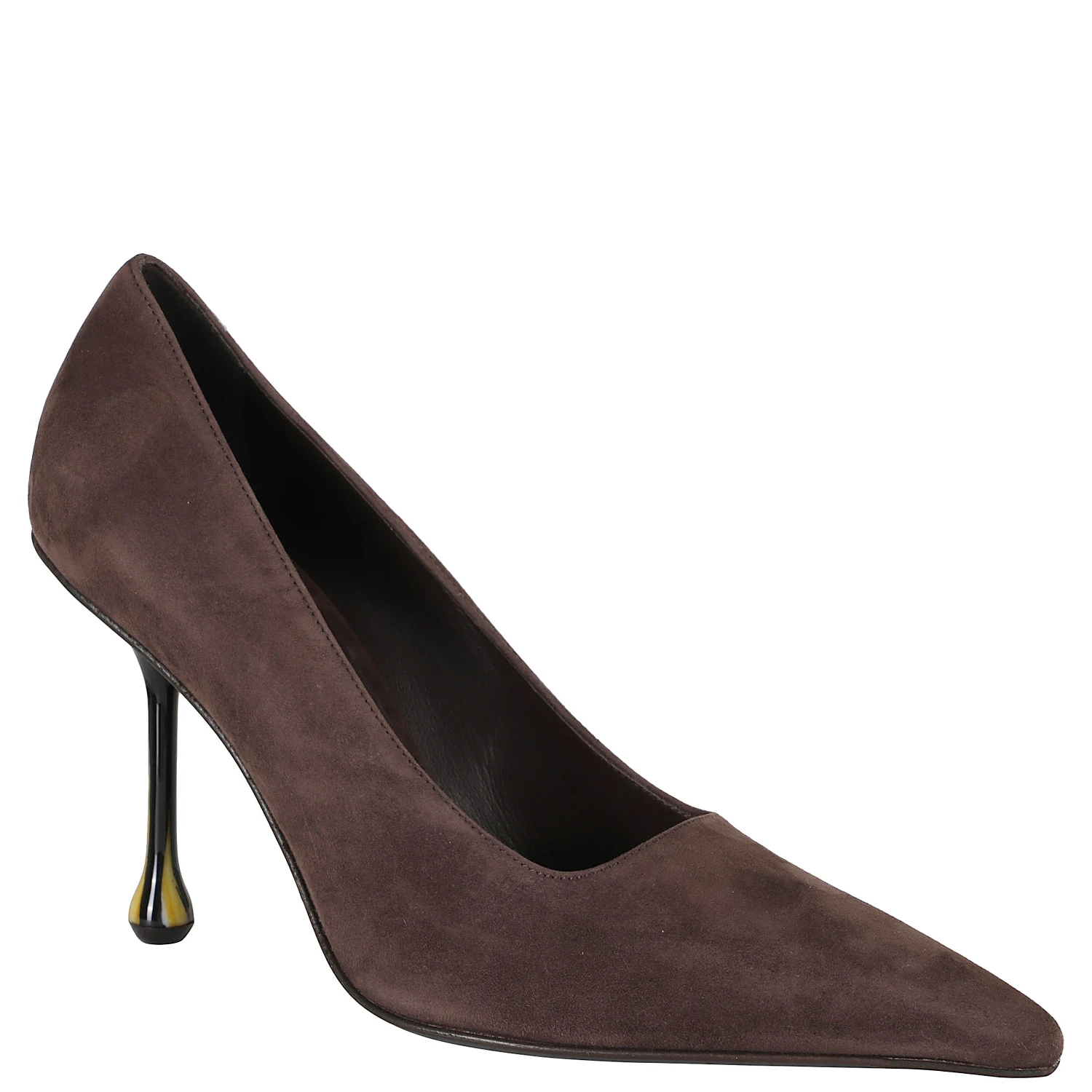 SUEDE W GRAIN HEEL