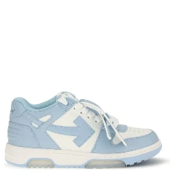 Blue Calf Leather Bos Taurus Sneakers