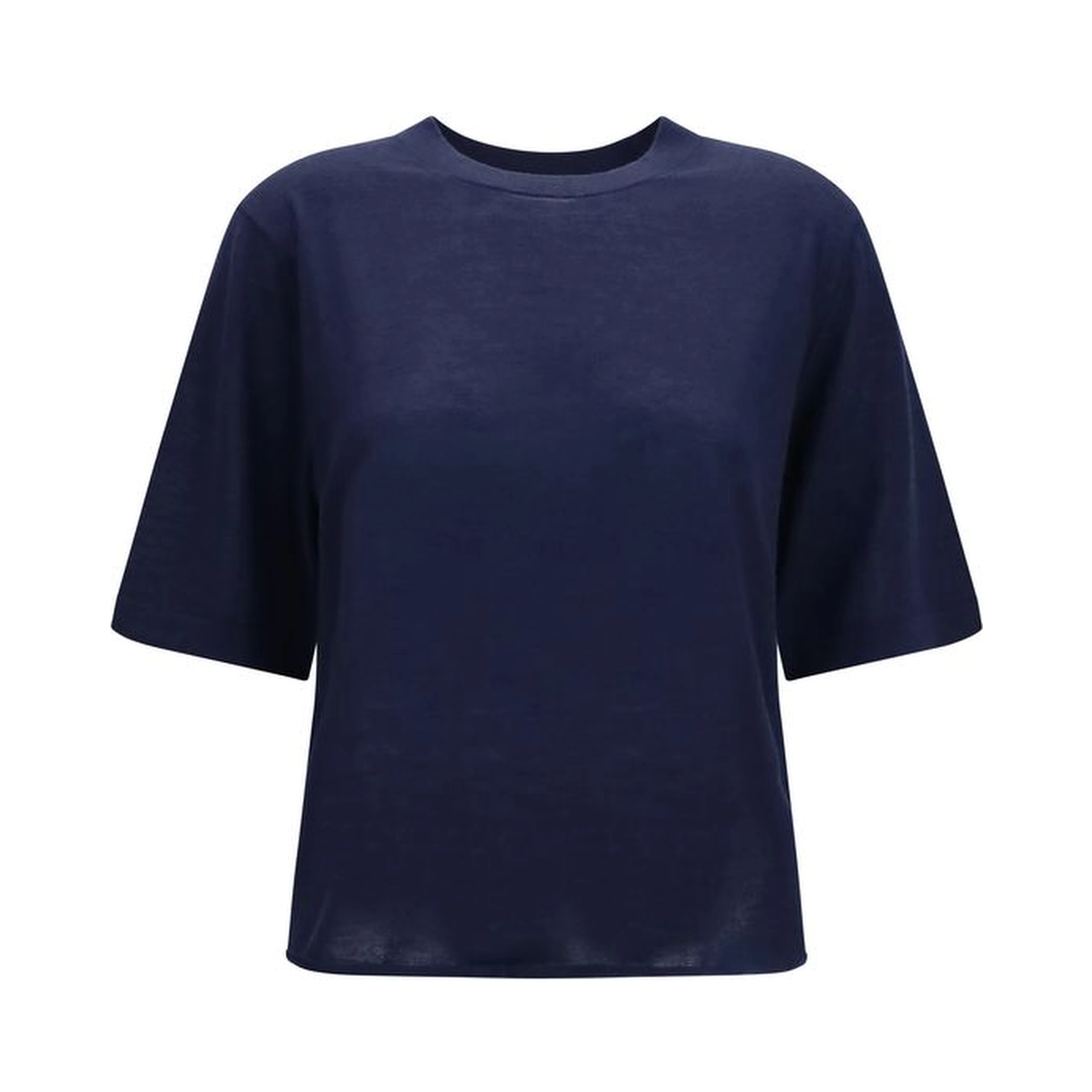 Blue Cashmere T-Shirt
