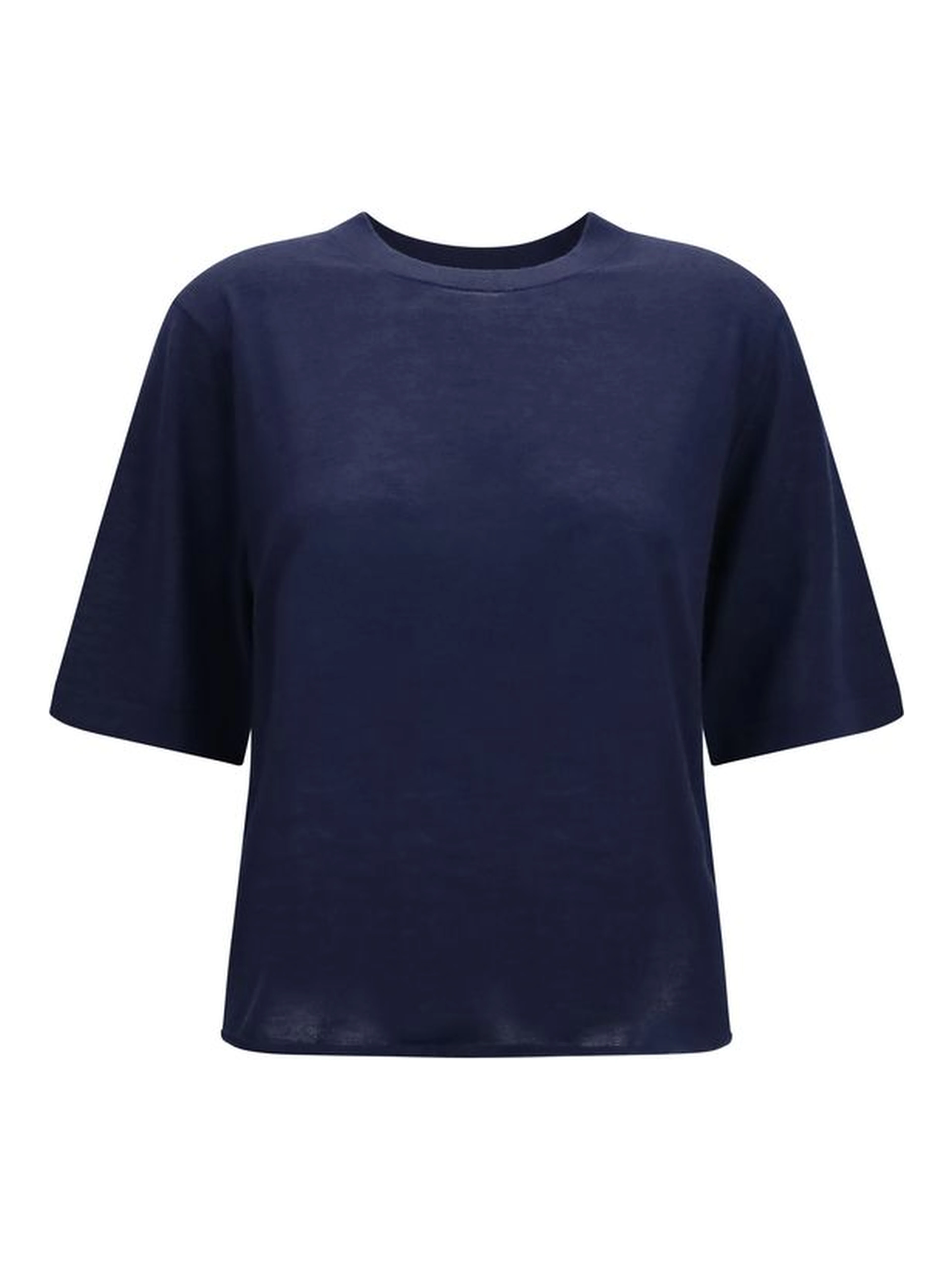 Blue Cashmere T-Shirt