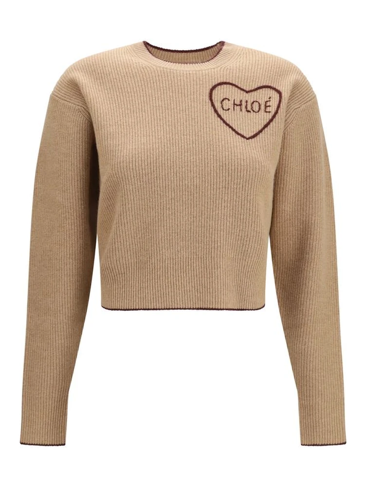 Beige Wool Oves Aries Sweatshirt