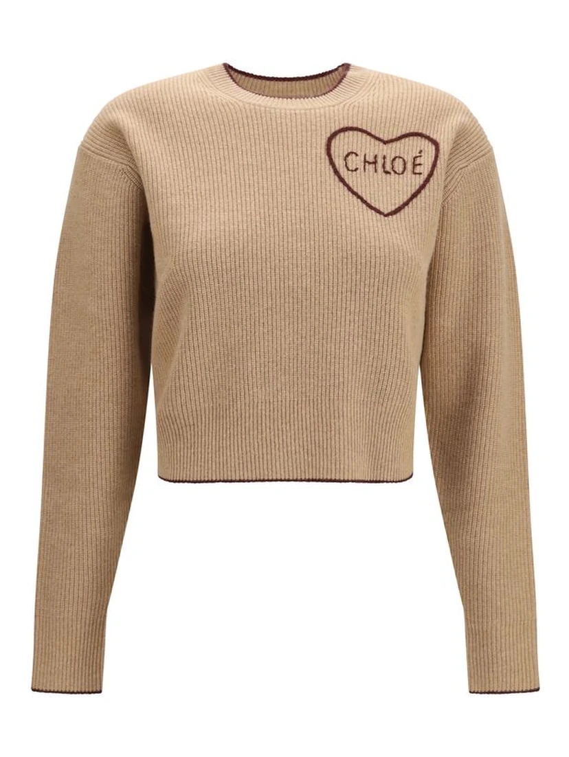 Beige Wool Oves Aries Sweatshirt