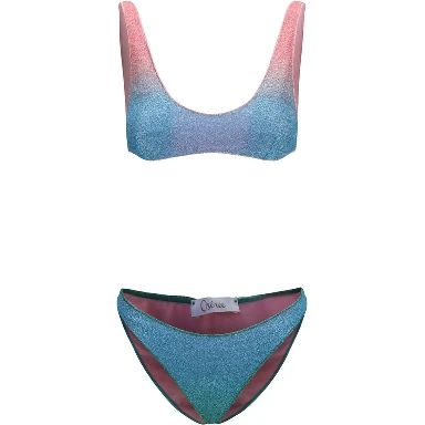 Blue Polyamide Bikini