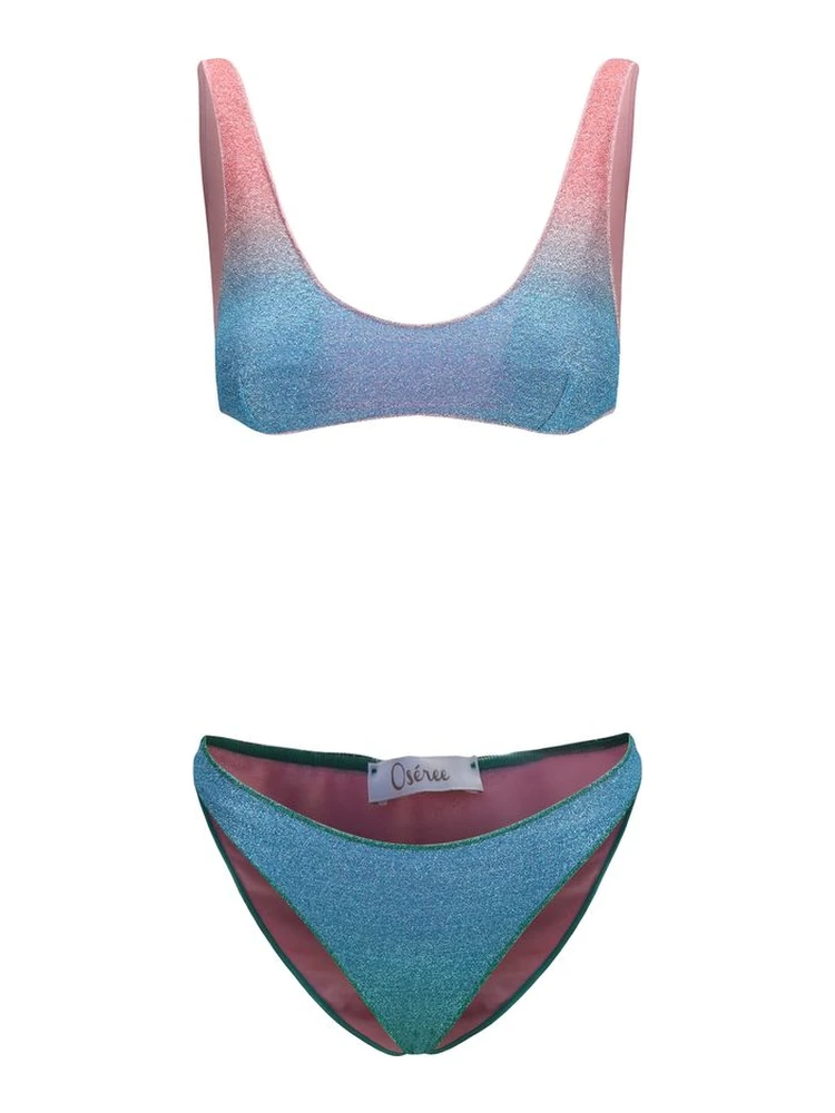 Blue Polyamide Bikini