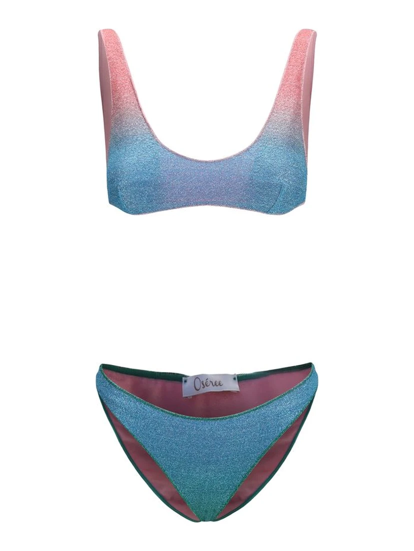 Blue Polyamide Bikini